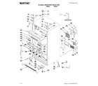 Maytag MFX2571XEW3 cabinet parts diagram