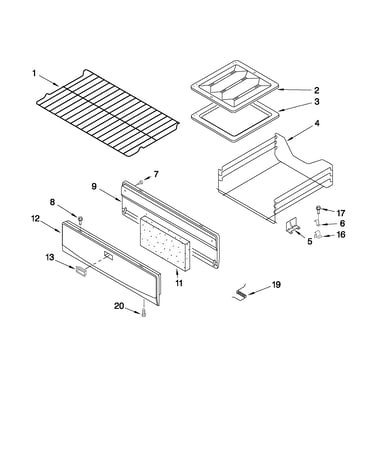 Oven & broiler parts