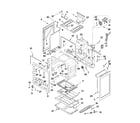 Whirlpool GFG461LVT0 chassis parts diagram