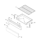 Drawer & broiler parts