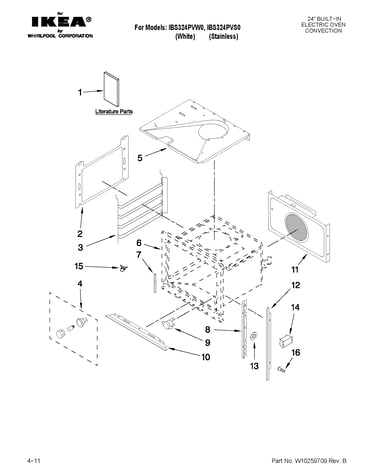 Oven parts