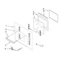 Oven door parts