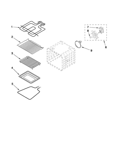 Internal oven parts