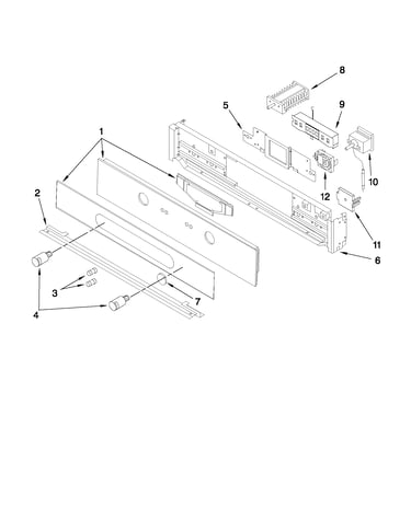 Control panel parts