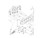 KitchenAid KGRS205TWH5 manifold parts diagram