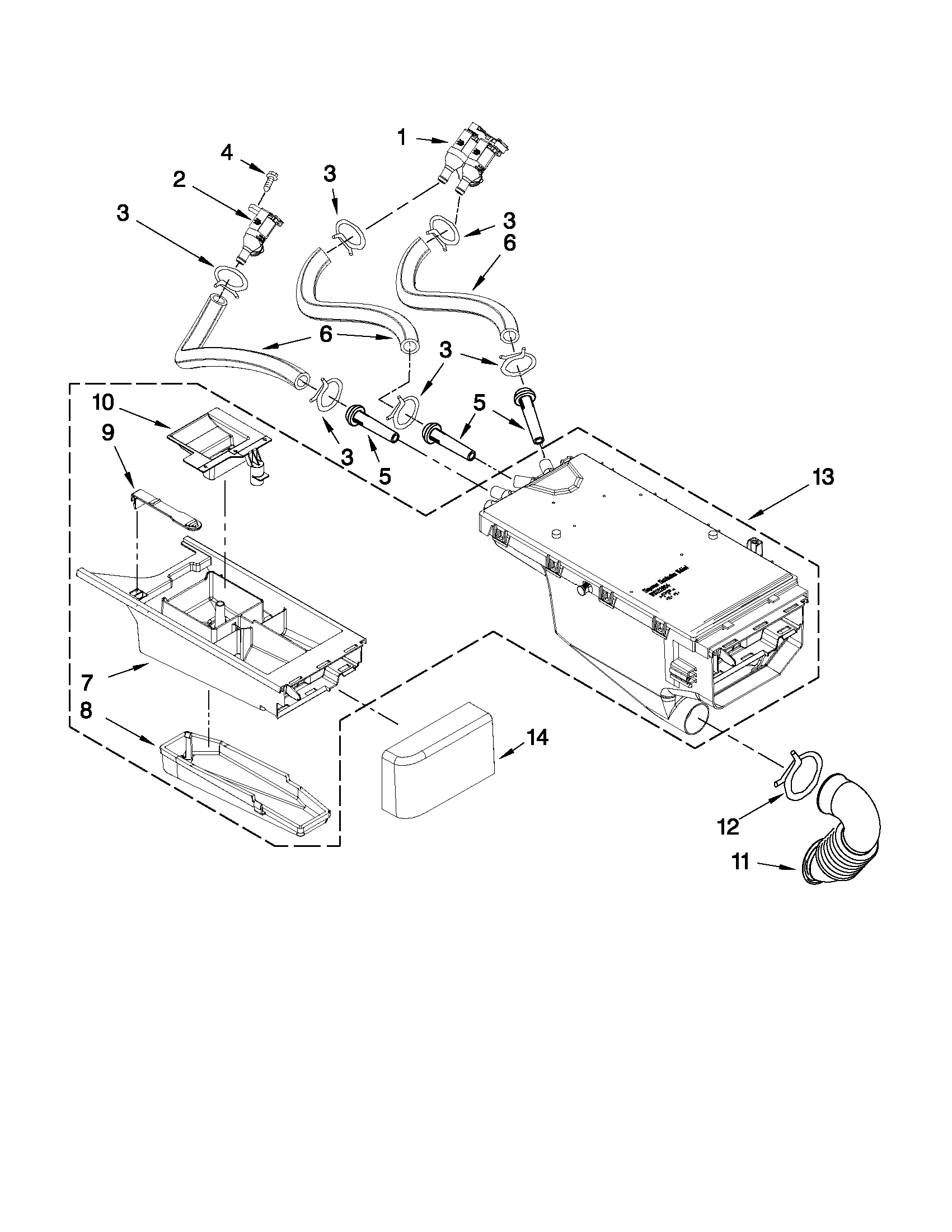 DISPENSER PARTS