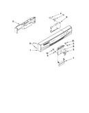 Control panel and latch parts