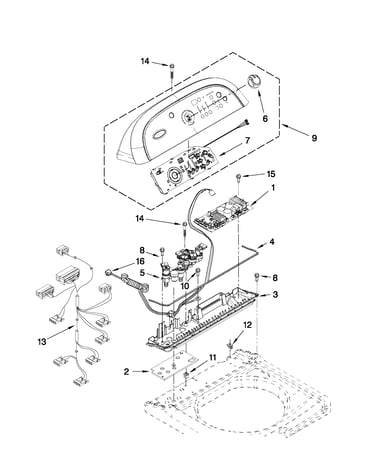 Control panel parts