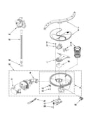 Pump, washarm and motor parts