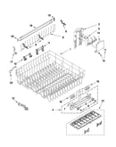 Upper rack and track parts