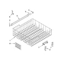 Upper rack and track parts