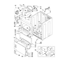 Maytag MGDC700VW0 cabinet parts diagram