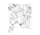 Maytag MGDC700VW0 bulkhead parts diagram