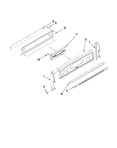 Control panel parts