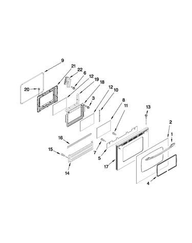 Lower door parts
