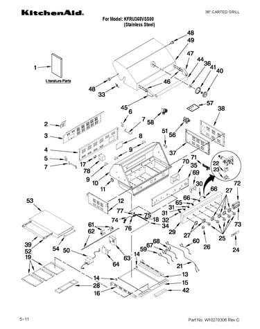Grill parts