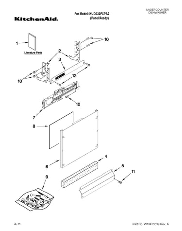 Door and panel parts