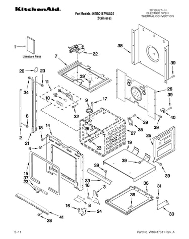 Oven parts