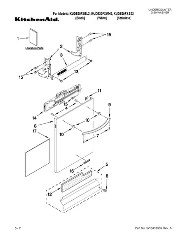 Door and panel parts