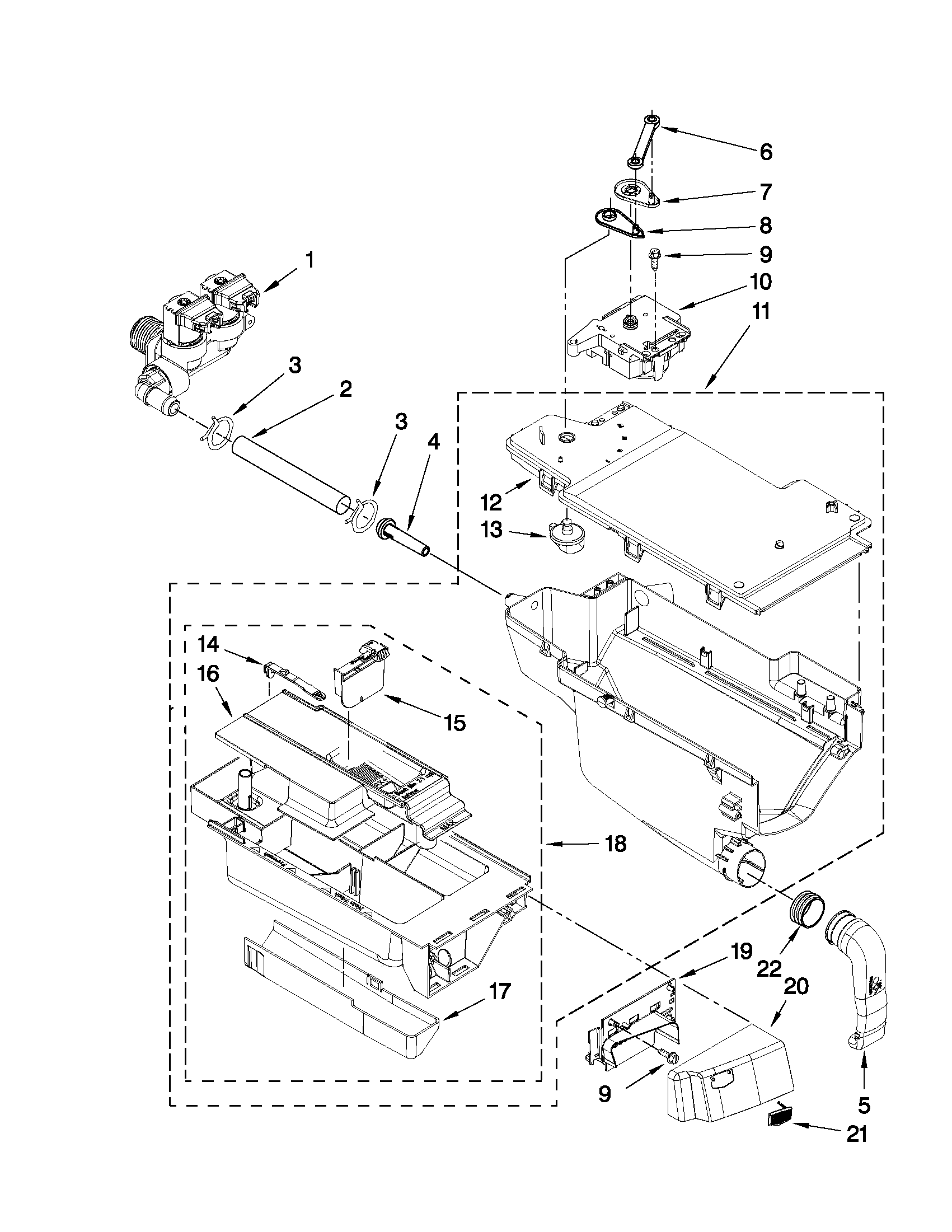 Dispenser parts