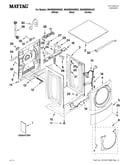 Top and cabinet parts