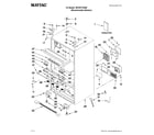 Maytag MFX2571XEM3 cabinet parts diagram
