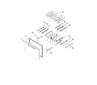 Maytag MFX2571XEM3 freezer door parts diagram