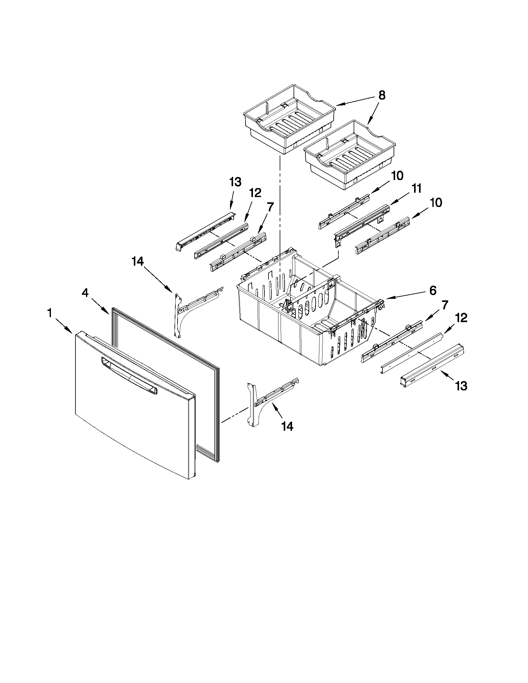 FREEZER DOOR PARTS