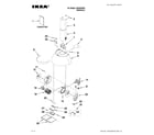 Ikea IH4302WS0 hood parts diagram