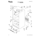 Whirlpool GX5SHDXVD03 cabinet parts diagram