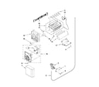 Whirlpool GSS26C5XXB00 icemaker parts diagram