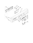 Control panel and latch parts