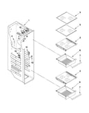 Freezer liner parts