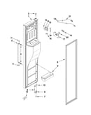 Freezer door parts