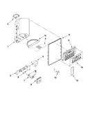 Dispenser front parts