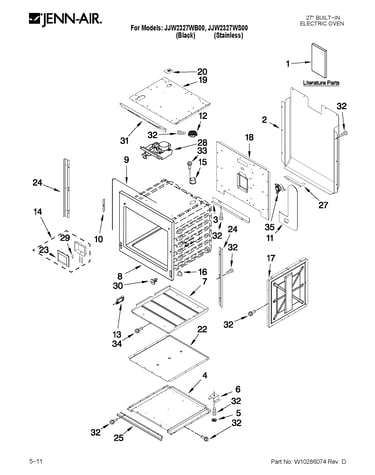 Oven parts