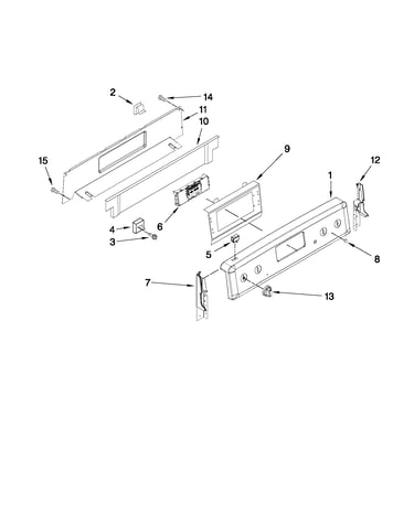 Control panel parts