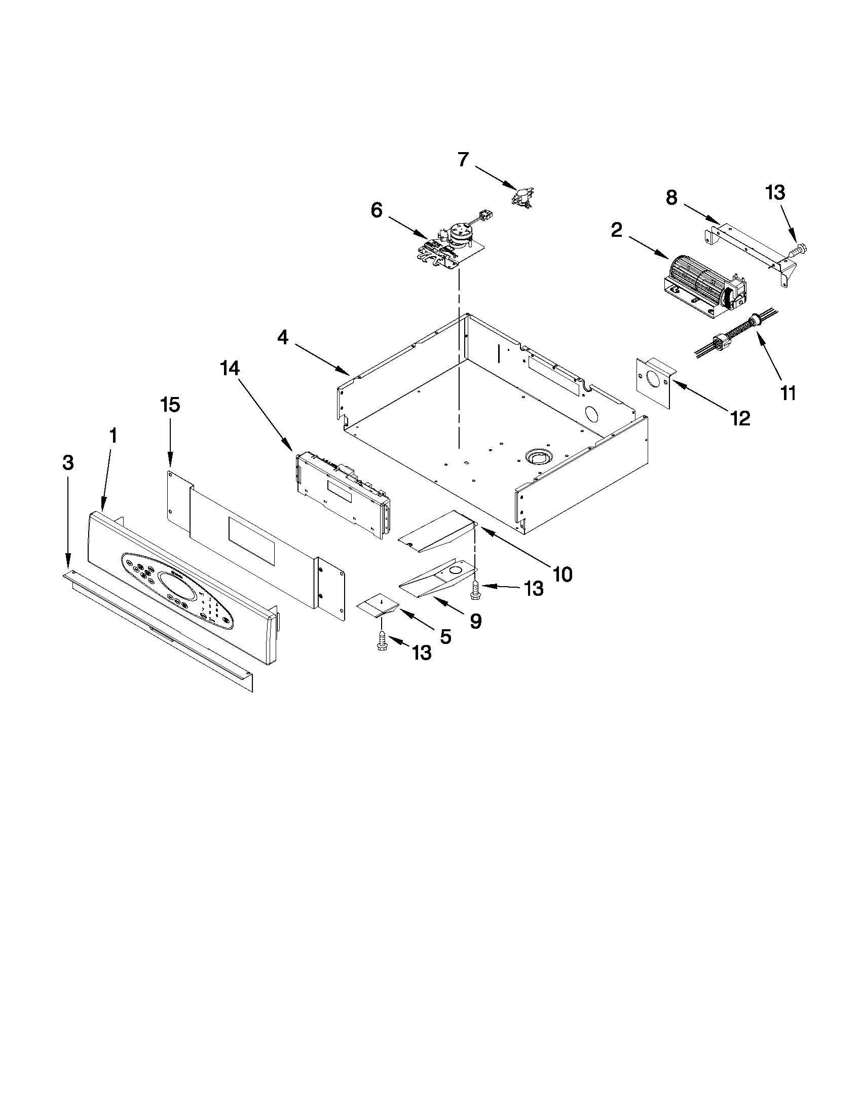 Control panel parts