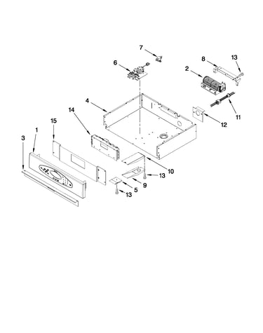Control panel parts
