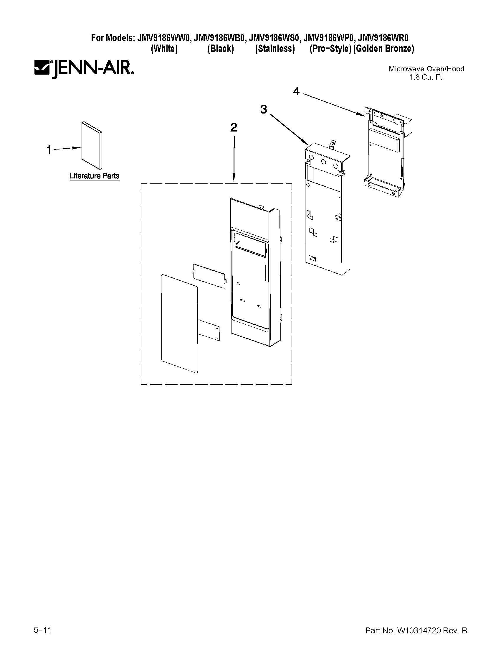 CONTROL PANEL PARTS