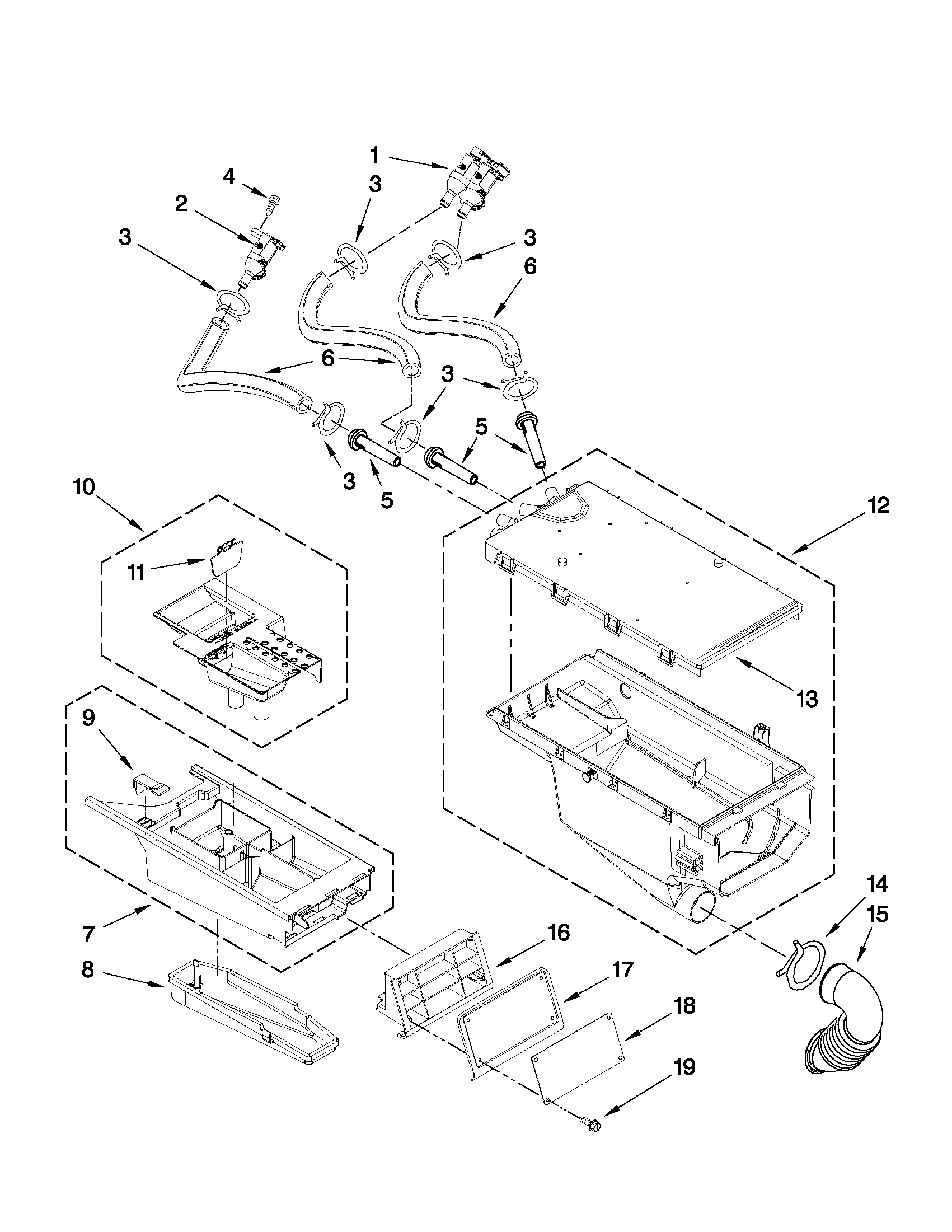 DISPENSER PARTS