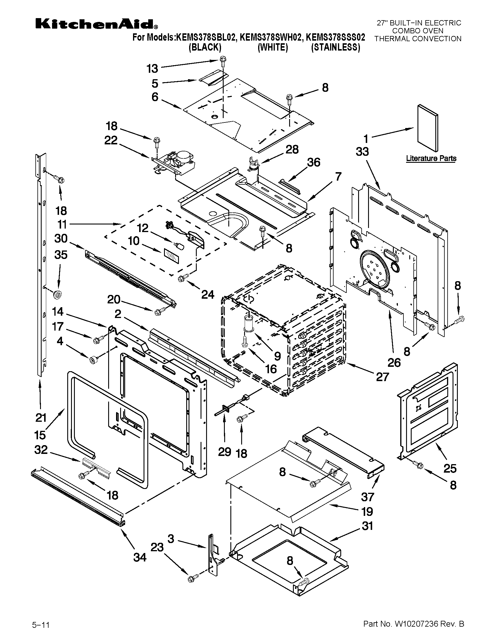 OVEN PARTS