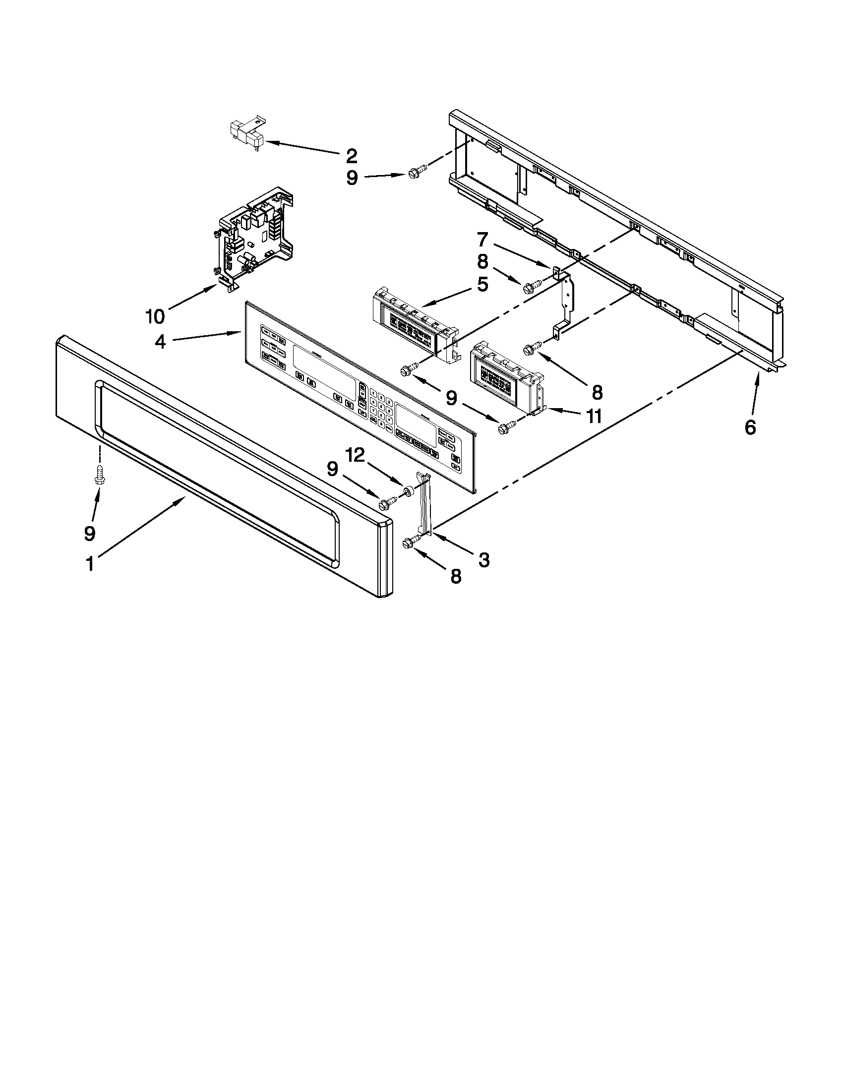 CONTROL PANEL PARTS