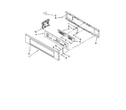 KitchenAid KEMS378SBL02 control panel parts diagram