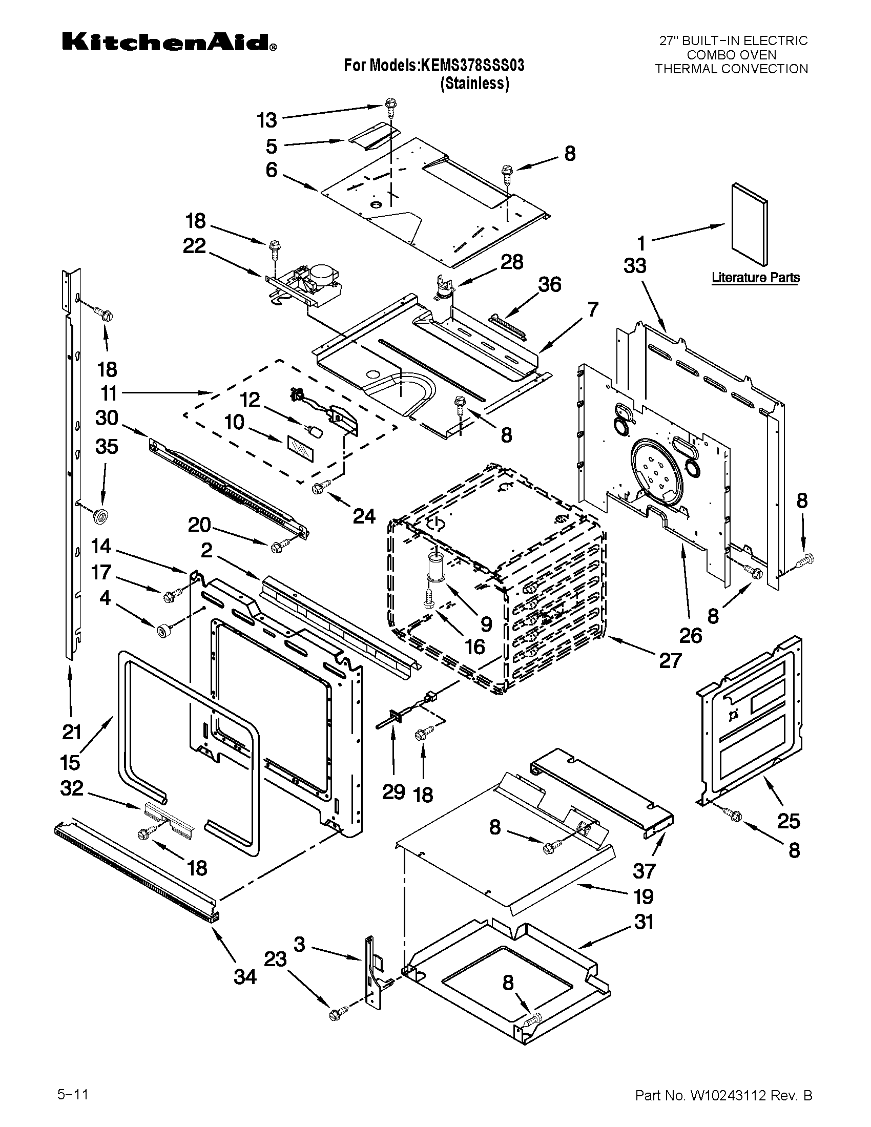 OVEN PARTS