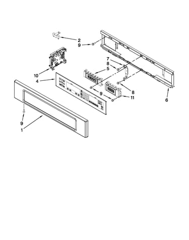 Control panel parts