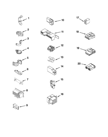 Wiring harness parts