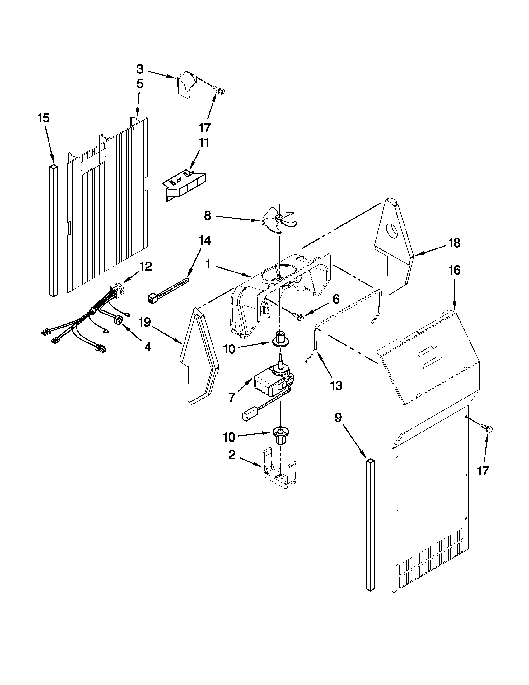 Air flow parts