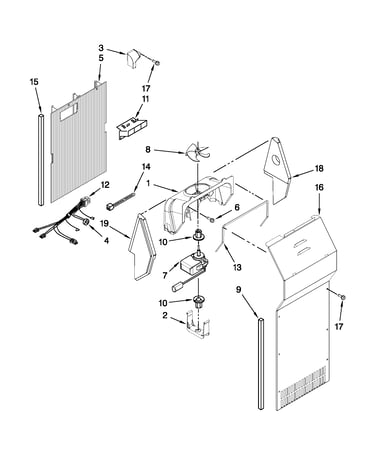 Air flow parts
