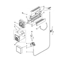 Whirlpool ED5PVEXWS00 icemaker parts diagram